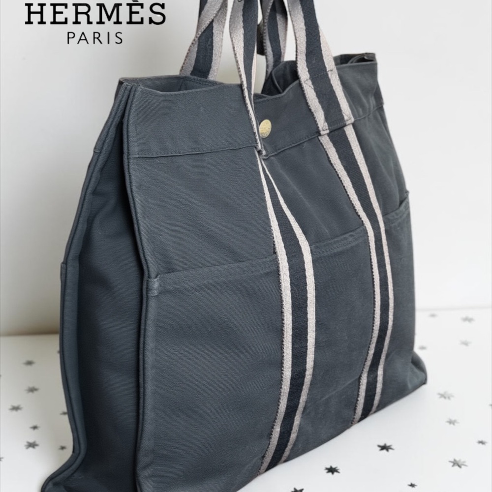 Hermes Tote Large Black - Picture 4 of 12